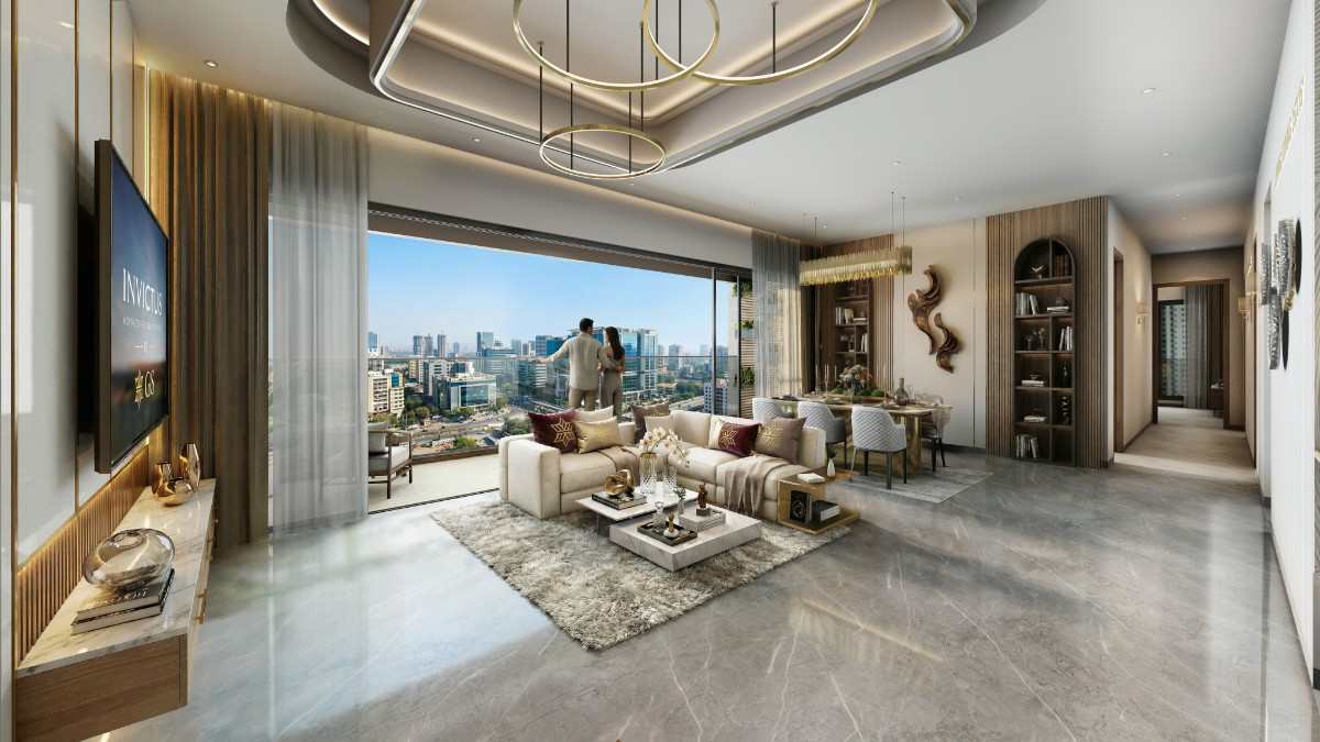 Raymond Invictus Bandra, Invictus by GS BKC, luxury 3 and 4 BHK residences in Bandra East, Raymond Realty